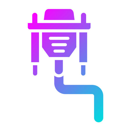 Vga Cable Vector Icon Design Illustrationのイラスト素材