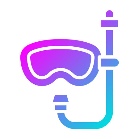 Scuba diving Vector Icon Design Illustrationのイラスト素材