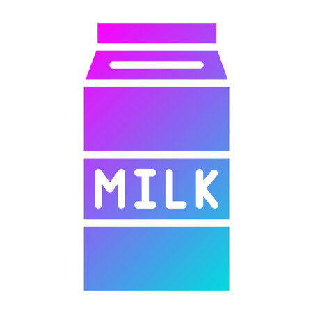 Milk Vector Icon Design Illustrationのイラスト素材