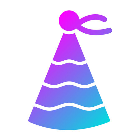 Party Hat Vector Icon Design Illustrationのイラスト素材