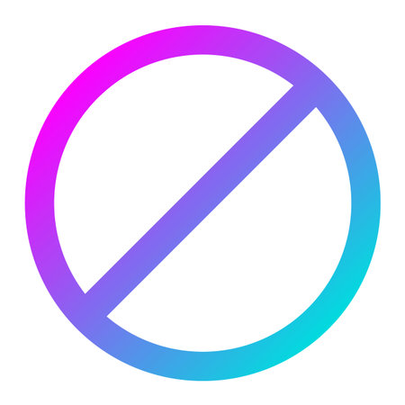 No stopping Vector Icon Design Illustrationのイラスト素材