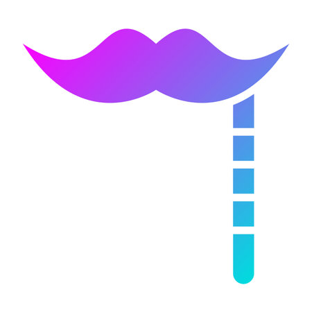 Mustache Vector Icon Design Illustrationのイラスト素材