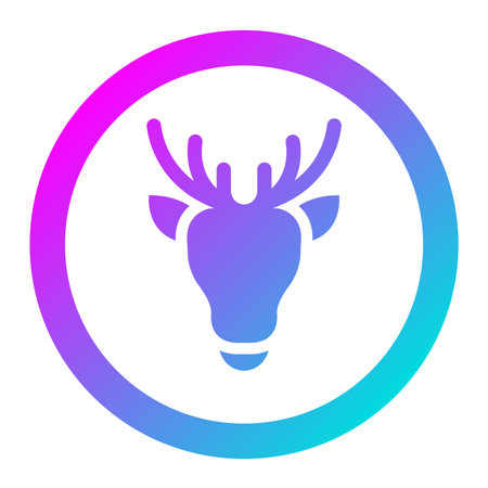 Wild animal Vector Icon Design Illustrationのイラスト素材