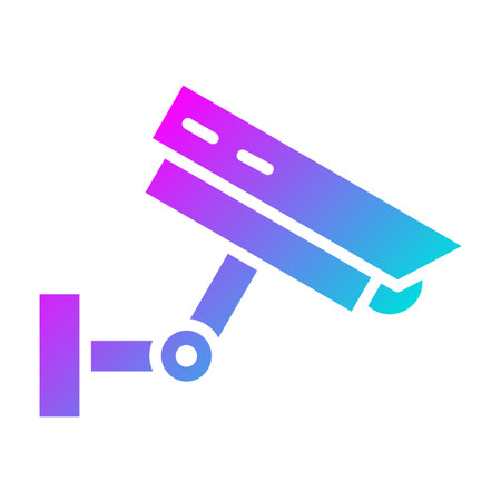 Cctv Vector Icon Design Illustrationのイラスト素材
