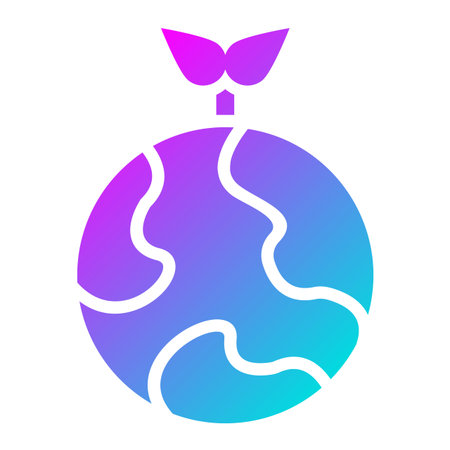 Sustainable energy Vector Icon Design Illustrationのイラスト素材