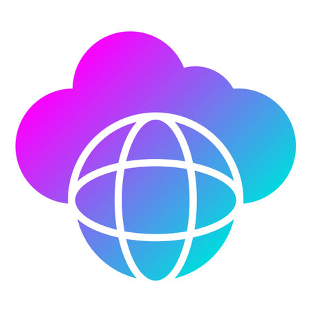 Global Vector Icon Design Illustrationのイラスト素材