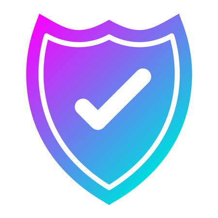 Secure Vector Icon Design Illustrationのイラスト素材