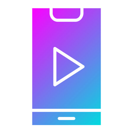 Video Vector Icon Design Illustrationのイラスト素材