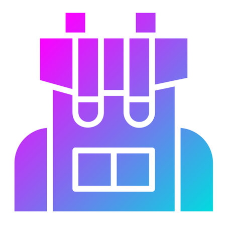 Backpack Vector Icon Design Illustrationのイラスト素材