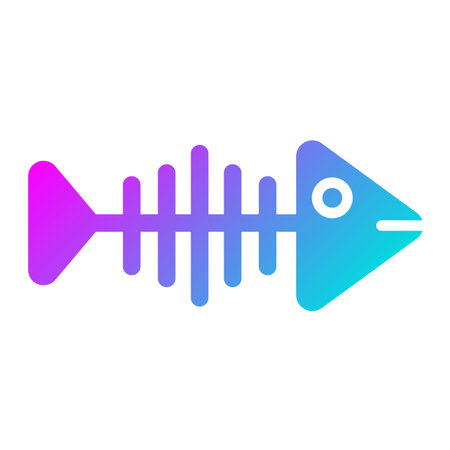 Fish tail Vector Icon Design Illustration