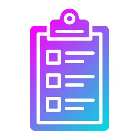 Check list Vector Icon Design Illustrationのイラスト素材
