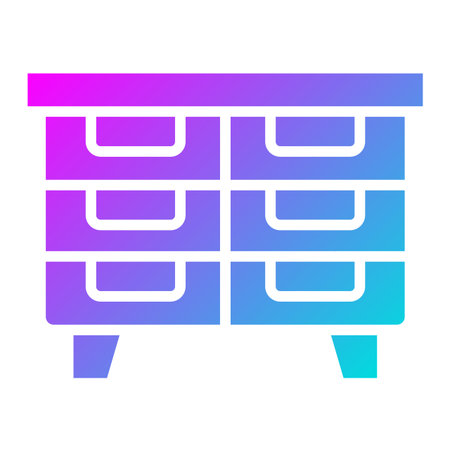 Drawers Vector Icon Design Illustrationのイラスト素材