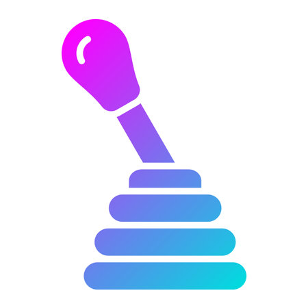 Gear stick Vector Icon Design Illustrationのイラスト素材
