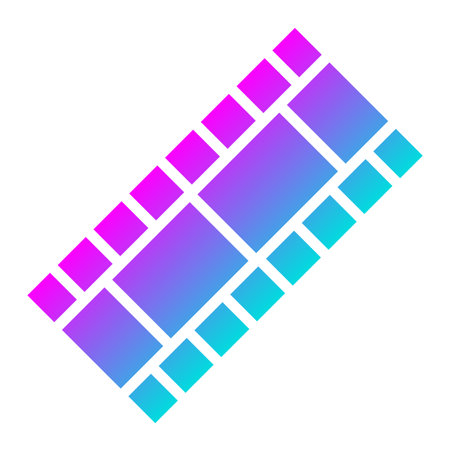 Film strip Vector Icon Design Illustrationのイラスト素材