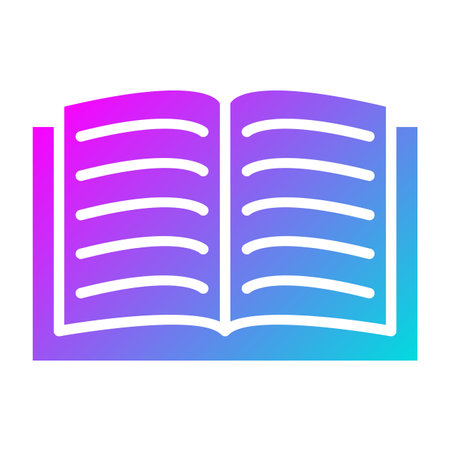 Guide Book Vector Icon Design Illustrationのイラスト素材