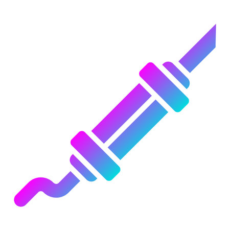 Exhaust pipe Vector Icon Design Illustrationのイラスト素材