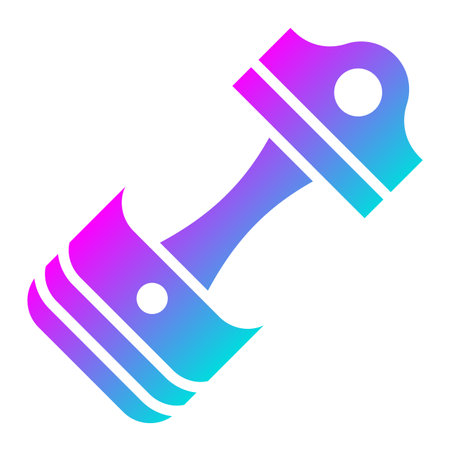 Piston Vector Icon Design Illustrationのイラスト素材