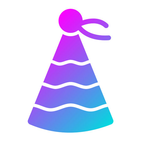 Party hat Vector Icon Design Illustrationのイラスト素材