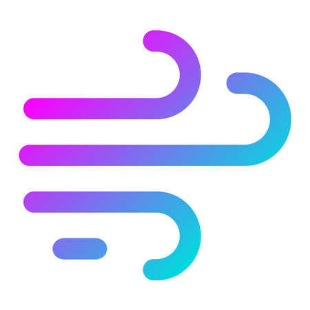 Wind Vector Icon Design Illustrationのイラスト素材
