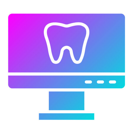 Desktop Vector Icon Design Illustrationのイラスト素材