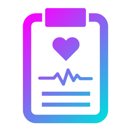 Health Check Vector Icon Design Illustrationのイラスト素材