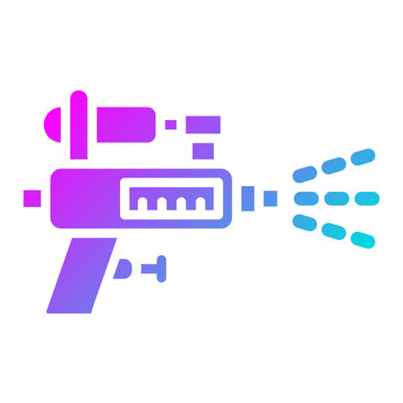 Water Gun Vector Icon Design Illustrationのイラスト素材