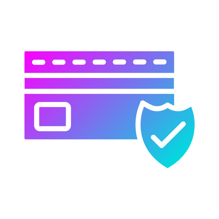 Payment Shield Vector Icon Design Illustrationのイラスト素材