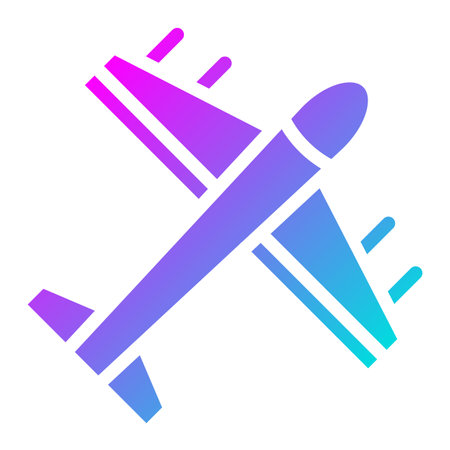 Airplane Vector Icon Design Illustrationのイラスト素材
