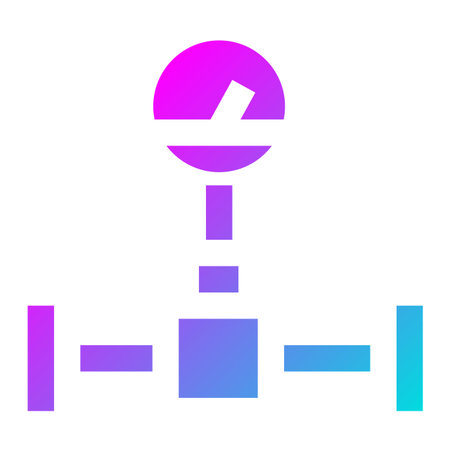 Oil Pipeline Vector Icon Design Illustrationのイラスト素材