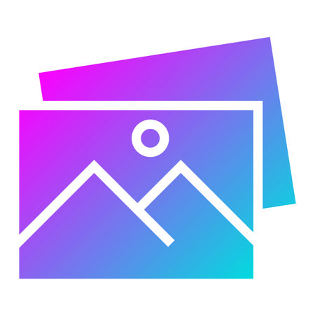 Photo Vector Icon Design Illustrationのイラスト素材