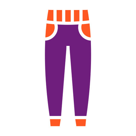 Trouser Vector Icon Design Illustrationのイラスト素材