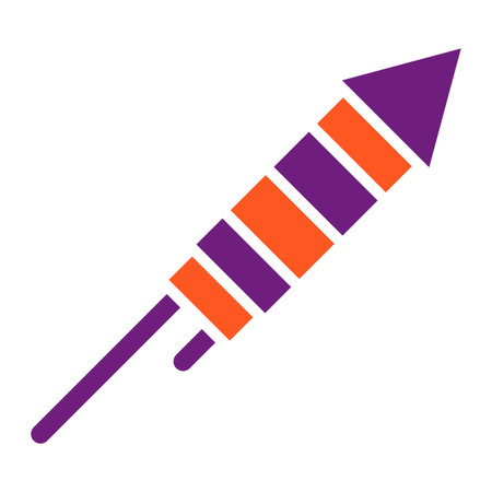 Fireworks Vector Icon Design Illustrationのイラスト素材