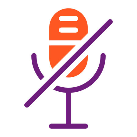 Mute Vector Icon Design Illustrationのイラスト素材