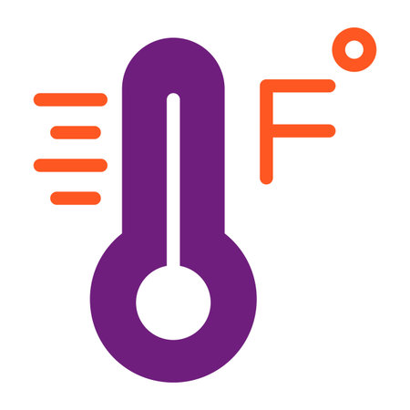 Fahrenheit Vector Icon Design Illustrationのイラスト素材
