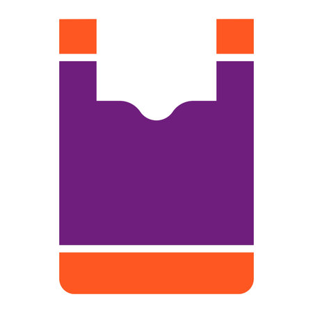 Plastic bag Vector Icon Design Illustrationのイラスト素材