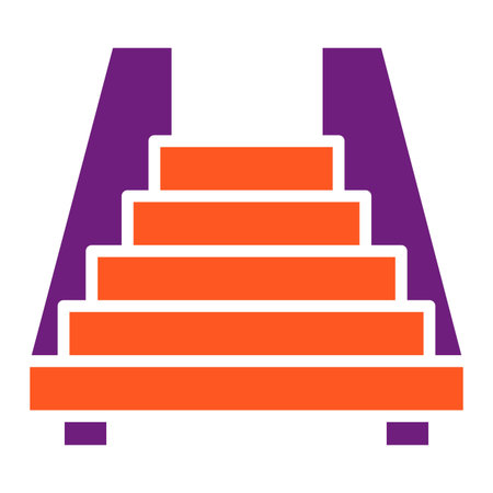 Stairs Vector Icon Design Illustrationのイラスト素材