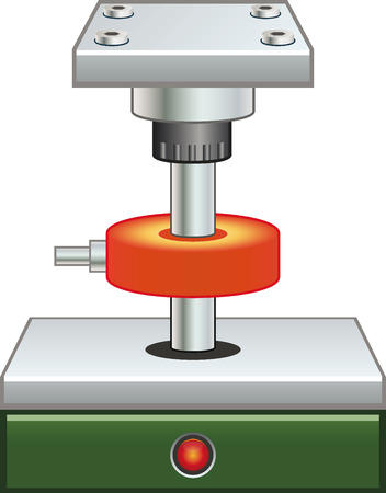 Hardening machineのイラスト素材