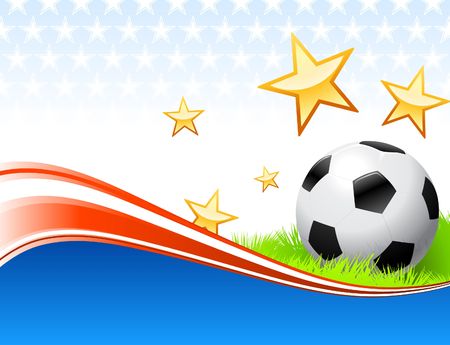 Soccer Ball on Abstract Patriotic Background
Original Illustration
AI8 Compatibleの写真素材