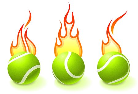 Fire Tennis Ball Collection
Original Illustrationの写真素材