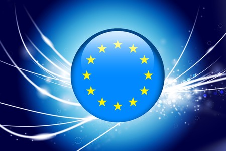 European Union Button on Abstract Modern Light Background
Original Illustrationの写真素材