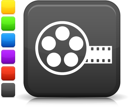 Film Reel iconのイラスト素材