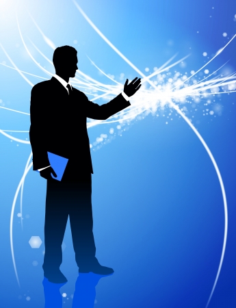 Businessman on Abstract Light Background
Original Illustrationのイラスト素材
