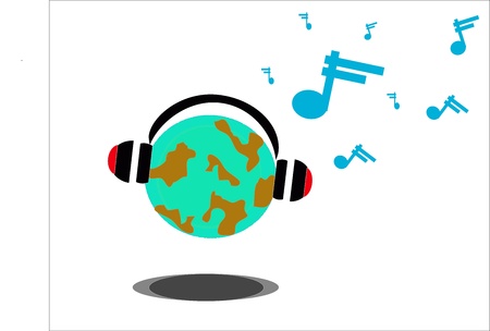 Word Musicのイラスト素材
