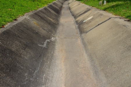 Water supply channelの写真素材