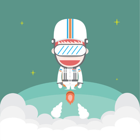 Spacemanのイラスト素材