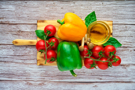 Still life of italian pasta