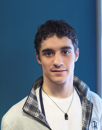 Javier FERNANDEZ Lopez (ESP) free skating, portrait. Spanish national champion 2010 and 2007-2009 junior national champion.のeditorial素材