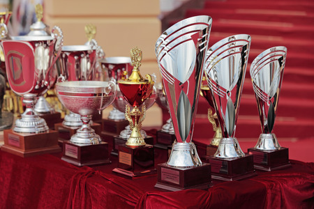 MOSCOW, RUSSIA - JUL 07: The races for the prize of the President of the Russian Federation on Jul 07, 2012 in Moscow. Various prizes for the rewarding of participants of the competitionのeditorial素材