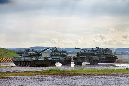 ZHUKOVSKY, RUSSIA - JUN 29: The international salon of arms and military technology Engineering...