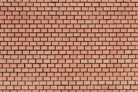 A new wall of red brickの写真素材